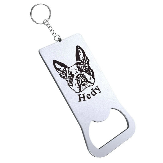 Pet Bottle Opener Keychain