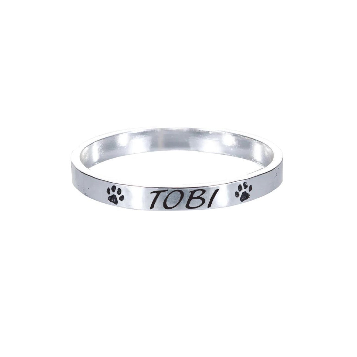 Pet Name Band Ring